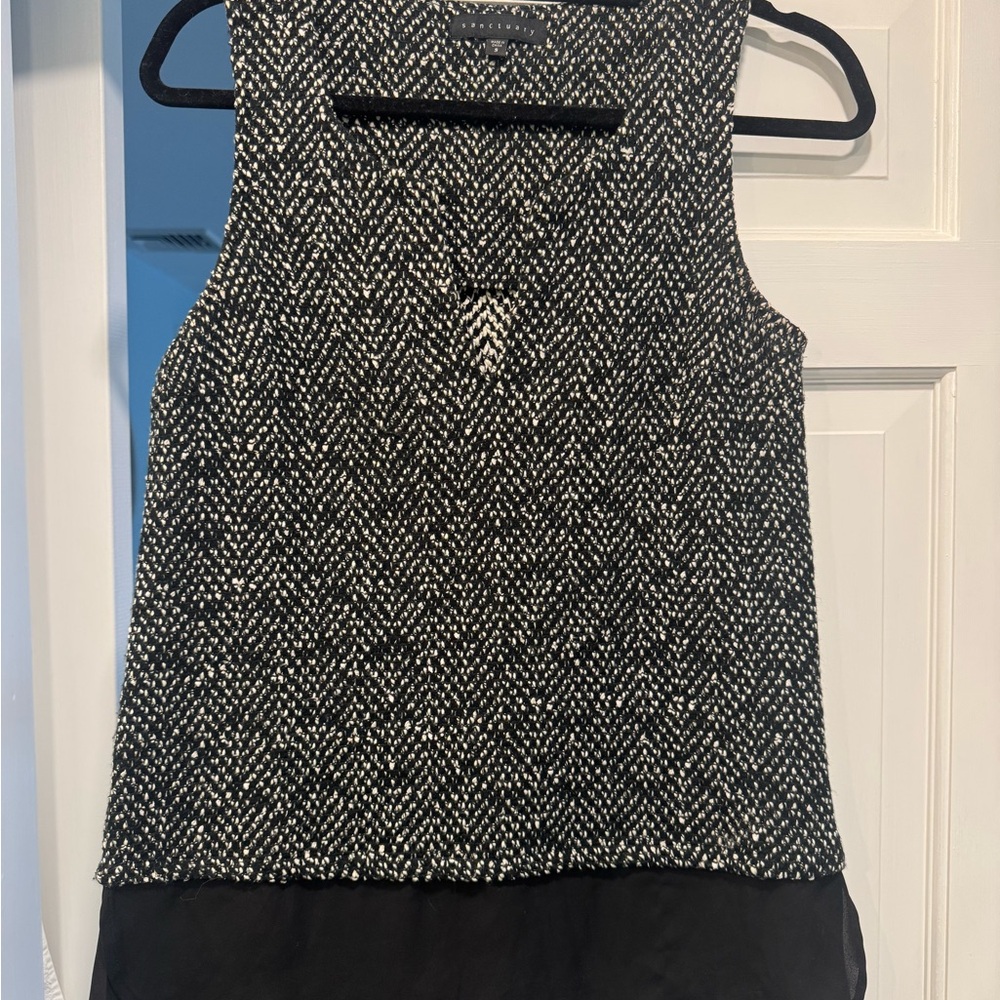 Woven Textured Work Top | Size S